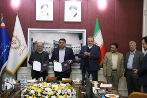 امضای تفاهمنامه همکاری وزارت صمت و ایمیدرو با بانک ملی