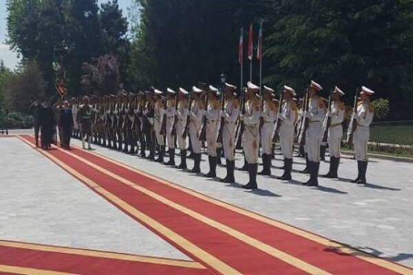 استقبال رئیسی از رئیس جمهور عراق