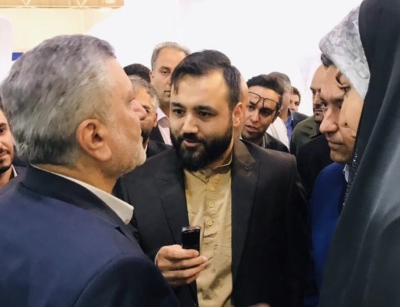 بازدید وزیر تعاون، کار و رفاه اجتماعی از غرفه گروه هتل های ایرانگردی و جهانگردی