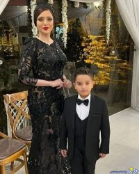 تیپ لاکچری بهنوش طباطبایی در عروسی خواهرش + عکس