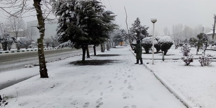 بارش برف در تهران