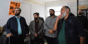 بازدید رییس سازمان فرهنگی هنری شهرداری تهران از پشت صحنه «احمد»