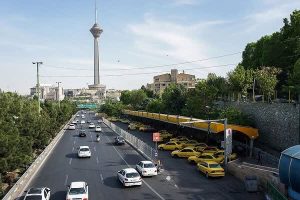 تهران در مرز آلودگی هوا
