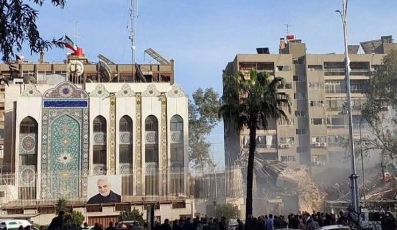 رژیم صهیونیستی با ۶ موشک ساختمان کنسول‌گری ایران را هدف قرار داد