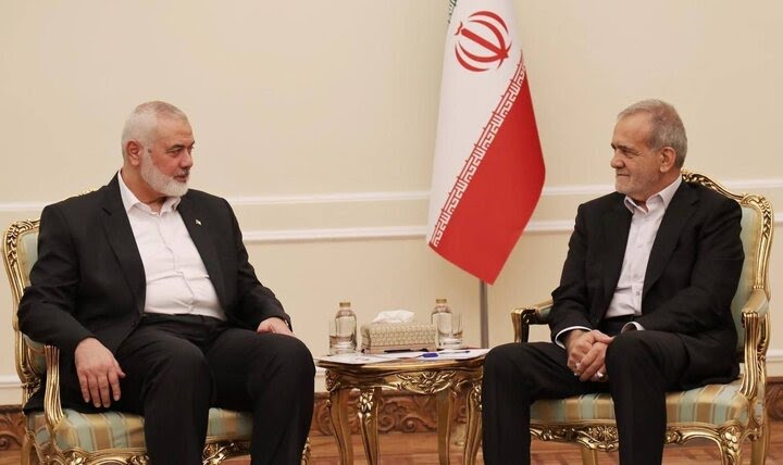 اولین واکنش مسعود پزشکیان به ترور اسماعیل هنیه در تهران