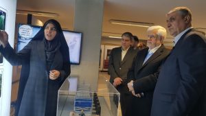 حضور معاون اول رییس‌جمهور در سازمان انرژی اتمی ایران