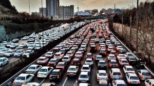 داستان تکراری افزایش تردد خودروهای پلاک شهرستان در تهران قبل از عید +عکس