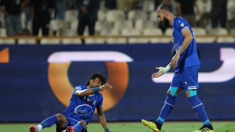 مجازات پولی بازیکنان استقلال