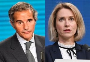 گفتگوی گروسی با مسئول سیاست خارجی اتحادیه اروپا درباره ایران