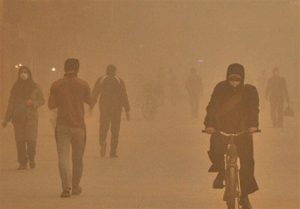 تداوم گردوغبار و وزش باد تا اواسط هفته پیش رو
