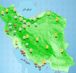 وزش باد شدید و گردوخاک در غرب و شرق کشور