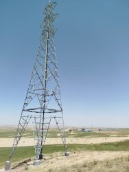 پیشرفت ۸۲ درصدی طرح خط انتقال برق آهن اسفنجی بیجار