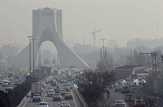 هوای تهران برای گروه‌های حساس در وضعیت ناسالم قرار گرفت