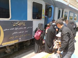 ۷۰ درصد بلیت قطارهای اربعین فروخته شد
