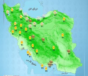 وزش باد شدید و گردوخاک در غرب و شرق کشور