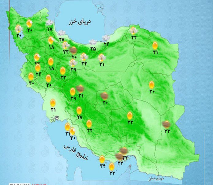 وزش باد شدید و گردوخاک در غرب و شرق کشور