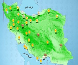 بارش‌های محدود در شمال و شمال شرق کشور