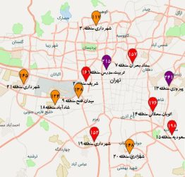 هوای تهران در وضعیت قرمز