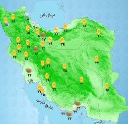 تداوم رگبار و رعدوبرق در استان های شمالی کشور