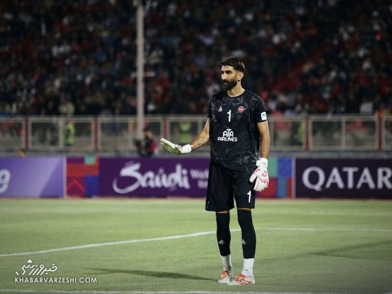 وقتی بیرانوند بازی می‌کند و آب از آب تکان نمی‌خورد!
