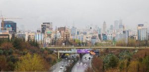 افزایش وزش باد در تهران