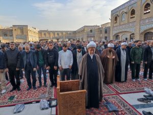 نماز باران در آستان مقدس حضرت عبدالعظیم(ع) اقامه شد