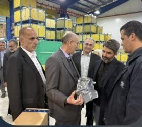 بازدید معاون هماهنگی امور اقتصادی استانداری مرکزی و نمایندگان منطقه از گروه پژوهش صنعت مدرن
