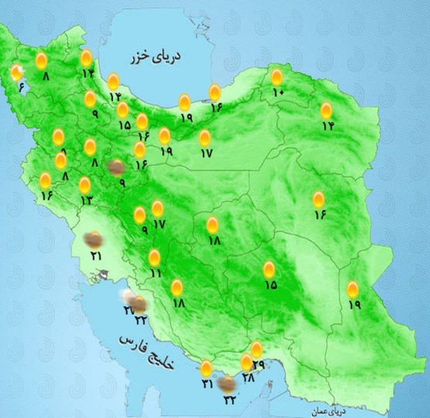 وزش باد شدید در شرق و جنوب شرق کشور