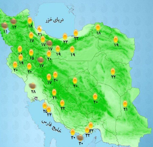 تداوم پایداری و آلودگی هوا در شهرهای پرجمعیت