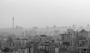 ۲۲ ایستگاه کیفیت هوای تهران در وضعیت قرمز