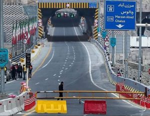 جاده کرج – چالوس بسته است/ تردد فقط برای افراد بومی میسر است